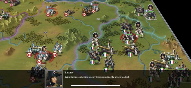European War 6: 1804 для iOS — скриншот 5