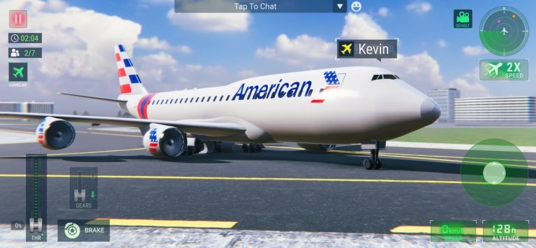 симулятор полета — Мультиплеер для iOS — скриншот 2