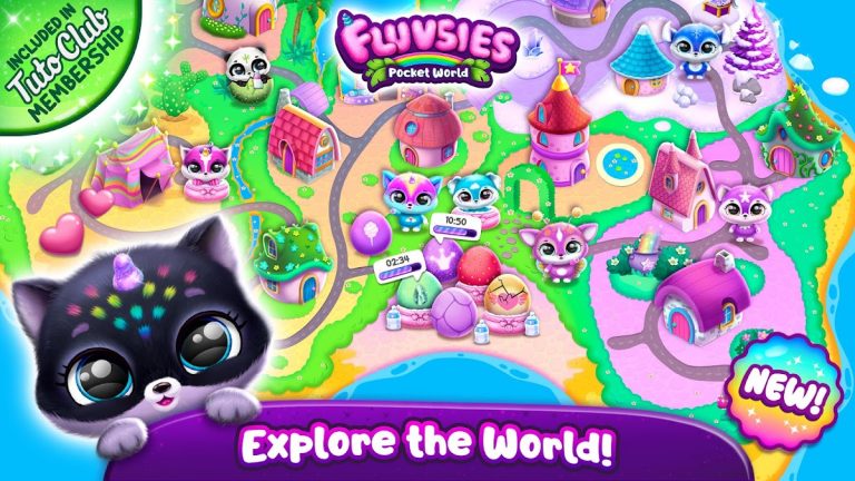 Fluvsies Pocket World для Android — скриншот 1