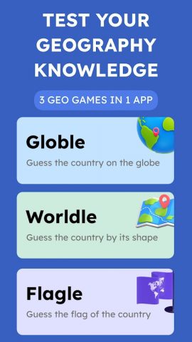 Globle — Guess the Country для Android — скриншот 1