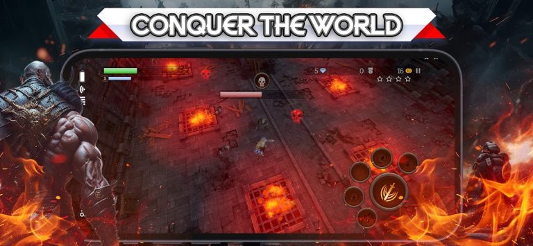 God of battle Kratos для Android — скриншот 4