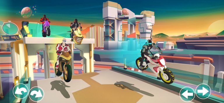 Gravity Rider мотокросс-байкер для iOS — скриншот 2