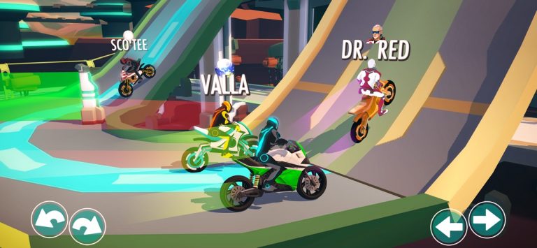 Gravity Rider мотокросс-байкер для iOS — скриншот 5