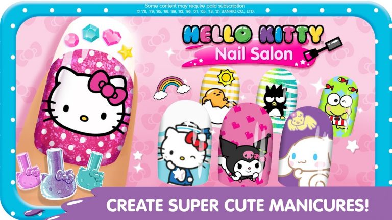 Маникюрный салон Hello Kitty для Android — скриншот 1