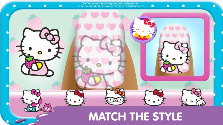 Маникюрный салон Hello Kitty для Android — скриншот 3