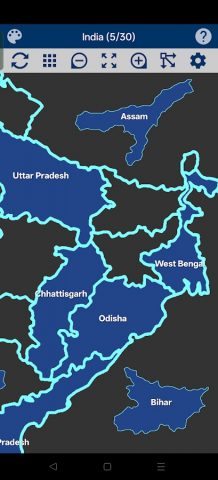 India Map Puzzle для Android — скриншот 4