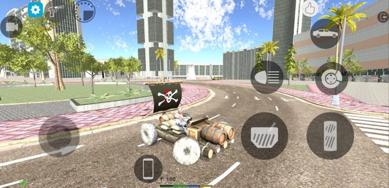 Indian Bikes Riding 3D для Android — скриншот 1