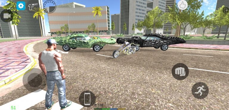 Indian Bikes Riding 3D для Android — скриншот 3