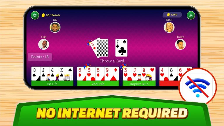 Indian Rummy для Android — скриншот 1
