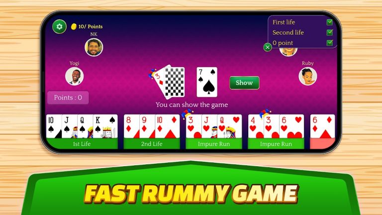 Indian Rummy для Android — скриншот 2