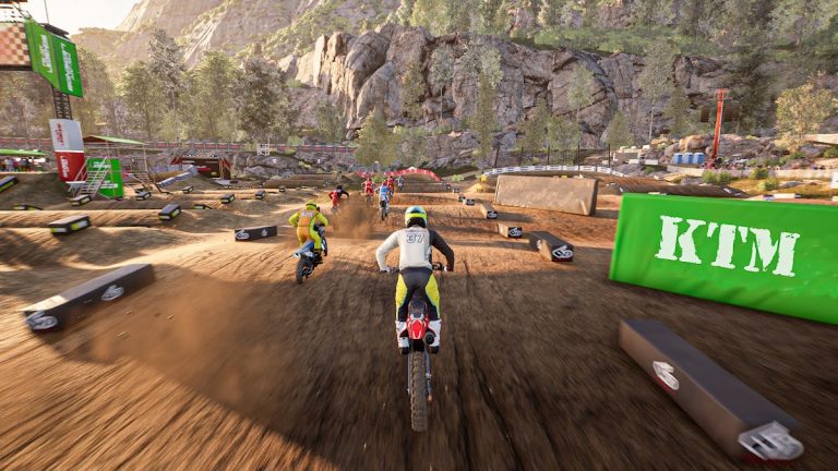 KTM MX Dirt Bikes Unleashed 3D для Android — скриншот 3
