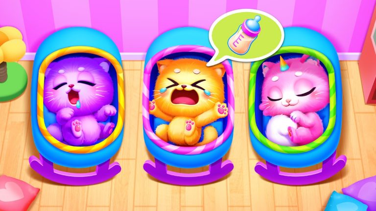 Маленькая Панда: Уход Котят для Android — скриншот 1