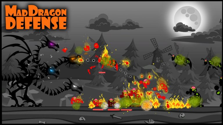 Mad Dragon Defense для Android — скриншот 2