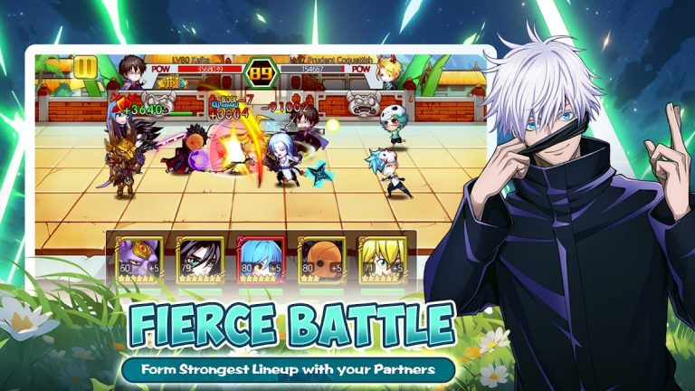 Manga Clash — Warrior Arena для Android — скриншот 3