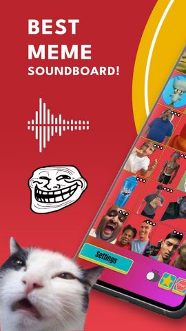Meme Soundboard 2026 Ultimate для Android — скриншот 1
