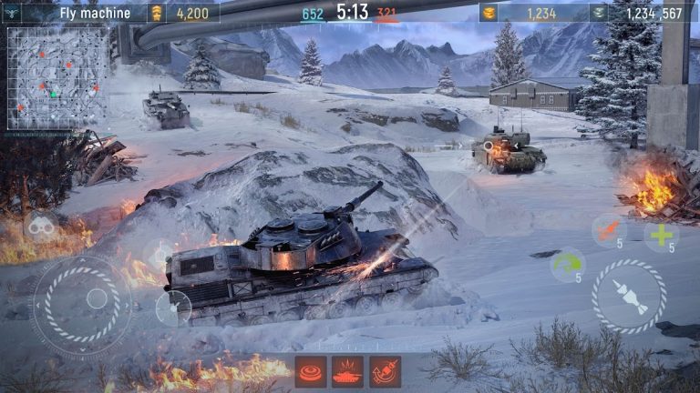 Modern Tanks・Экшен PvP Шутер для Android — скриншот 2