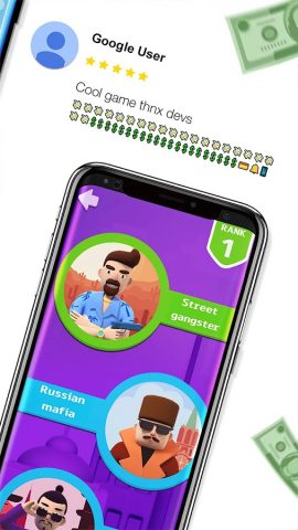 Кликер денег с апгрейдами для Android — скриншот 3
