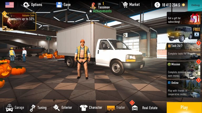 Nextgen — Truck Simulator для Android — скриншот 2