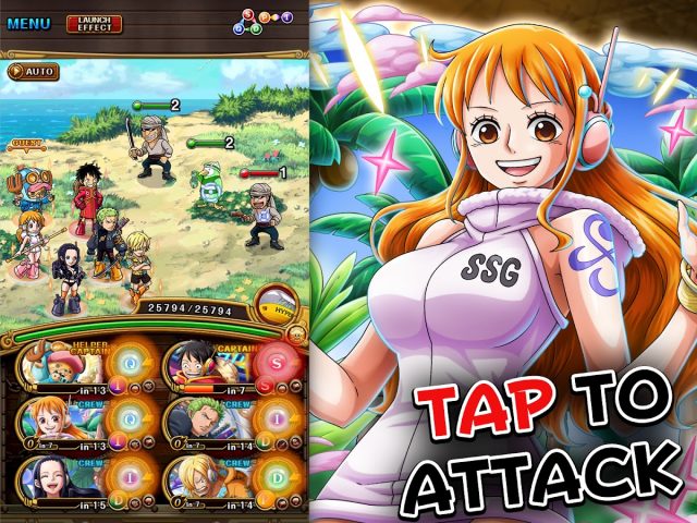 ONE PIECE TREASURE CRUISE-RPG для Android — скриншот 3