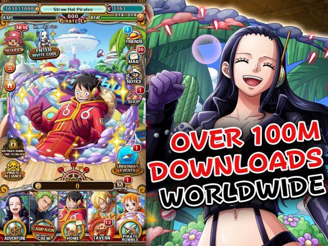 ONE PIECE TREASURE CRUISE-RPG для Android — скриншот 5