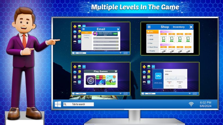 PC Building Simulator 3D для Android — скриншот 4