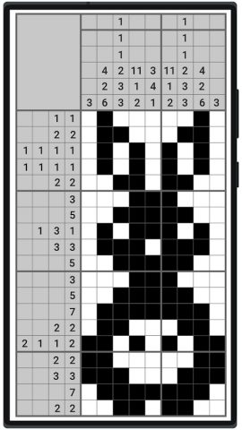 Японские кроссворды JCross для Android — скриншот 4