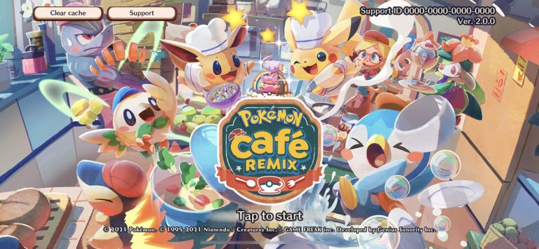 Pokémon Café ReMix для iOS — скриншот 1