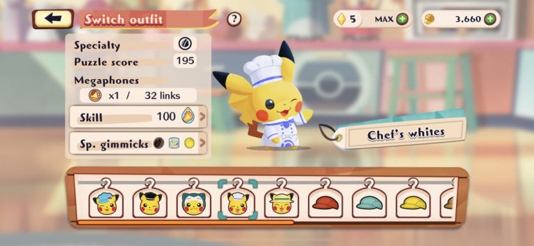 Pokémon Café ReMix для iOS — скриншот 4