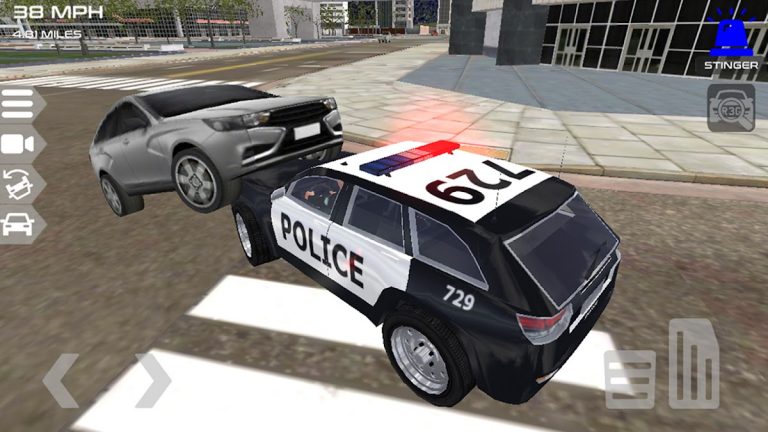Police Chase Cop Car Driver для Android — скриншот 3
