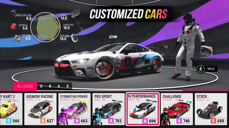 Rally Horizon для Android — скриншот 4