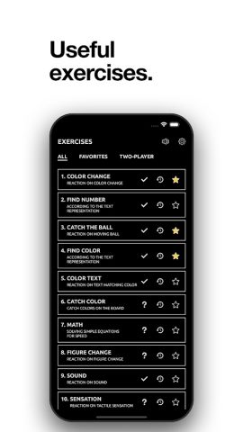 Тренировка реакции для Android — скриншот 2