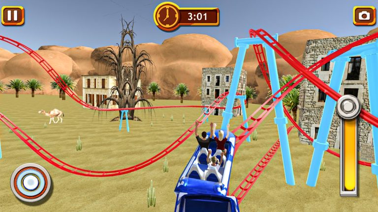 Roller Coaster Train Adventure для Android — скриншот 1