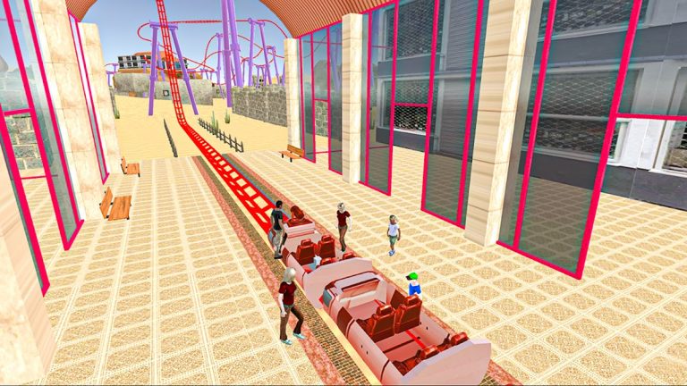 Roller Coaster Train Adventure для Android — скриншот 5