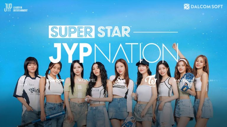 SUPERSTAR JYPNATION для Android — скриншот 1