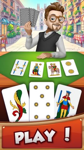 Scopa — Classic Card Game для Android — скриншот 1