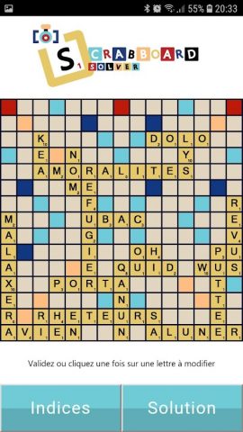 Scrabboard Solveur Image для Android — скриншот 4
