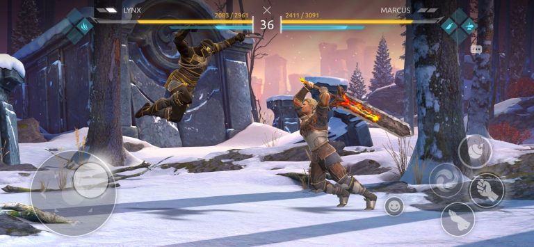 Shadow Fight 4: Arena для iOS — скриншот 1