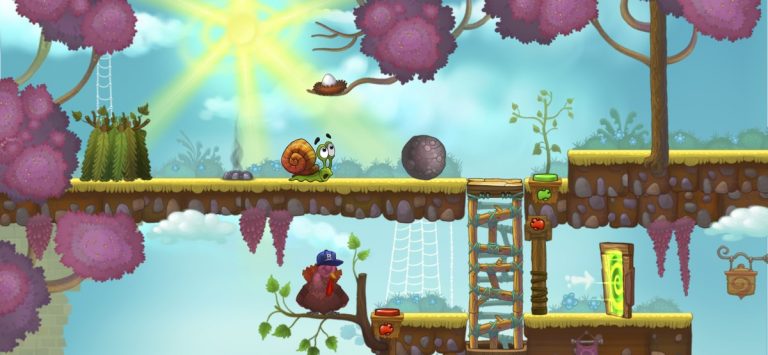 Улитка Боб 3: Мир Сокровищ для iOS — скриншот 2