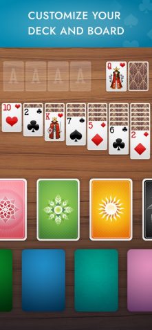 ⋆Solitaire: Classic Card Games для iOS — скриншот 2