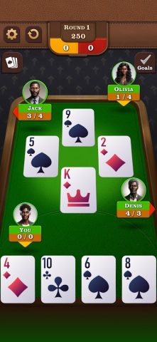 Spades: Играйте в карты онлайн для Android — скриншот 1