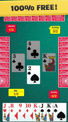 Spades — Classic Card Game для Android — скриншот 2