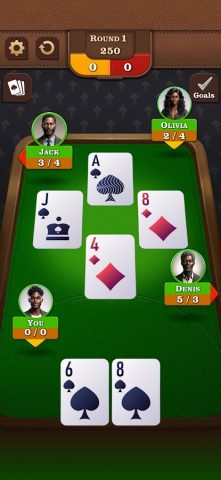Spades: Играйте в карты онлайн для Android — скриншот 2