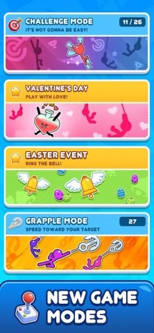 Stickman Hoo‪k‬ для Android — скриншот 3