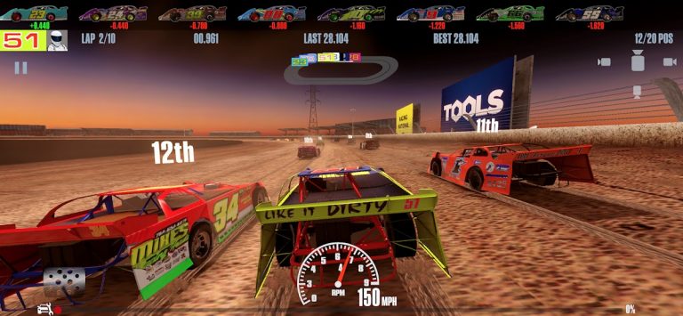 Stock Car Racing для Android — скриншот 5