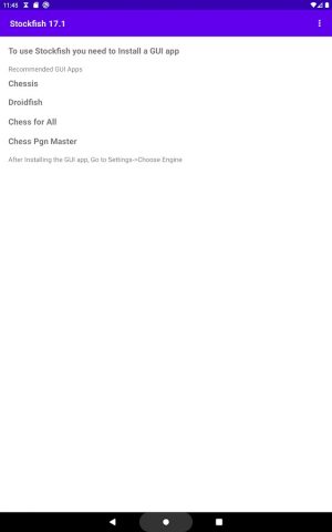 Stockfish 18 Chess Engine для Android — скриншот 1