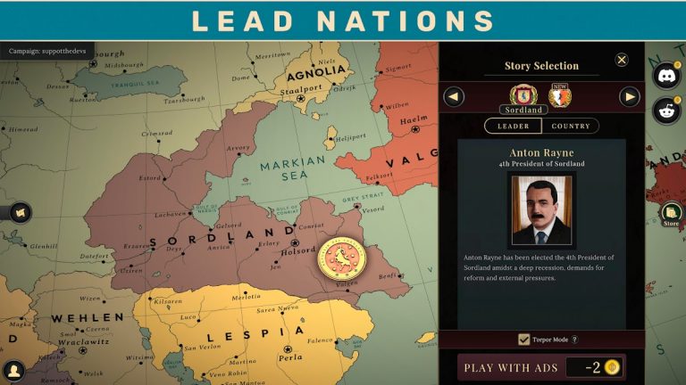 Suzerain для Android — скриншот 1