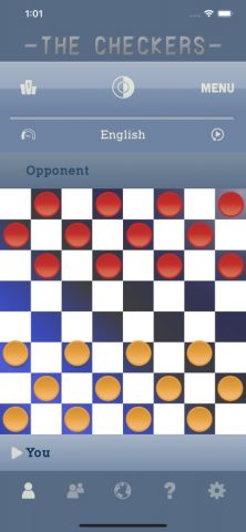 шашки — Checkers для iOS — скриншот 2