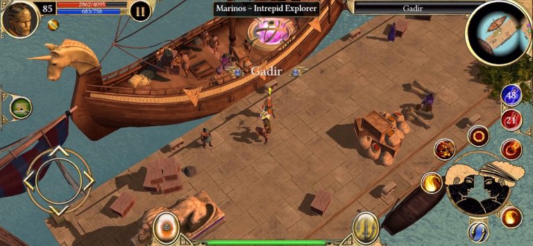 Titan Quest: Legendary Edition для iOS — скриншот 5