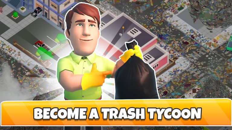 Trash Tycoon Idle business — скриншот 1
