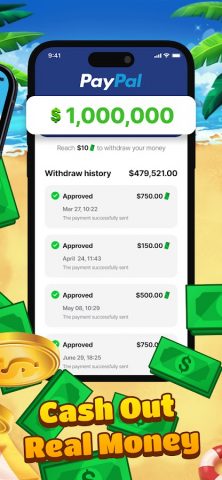 Tropical Crush: Win Cash Prize для Android — скриншот 1